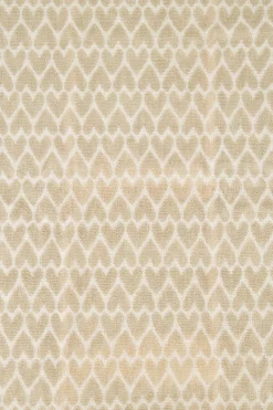 ZUSSS Keukentextiel*keukenset hartjes geniet en ontspan beige