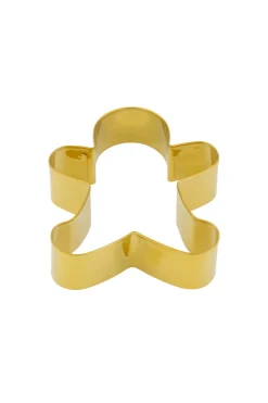 ZUSSS Keukenaccessoires*koekvorm gingerbread goud