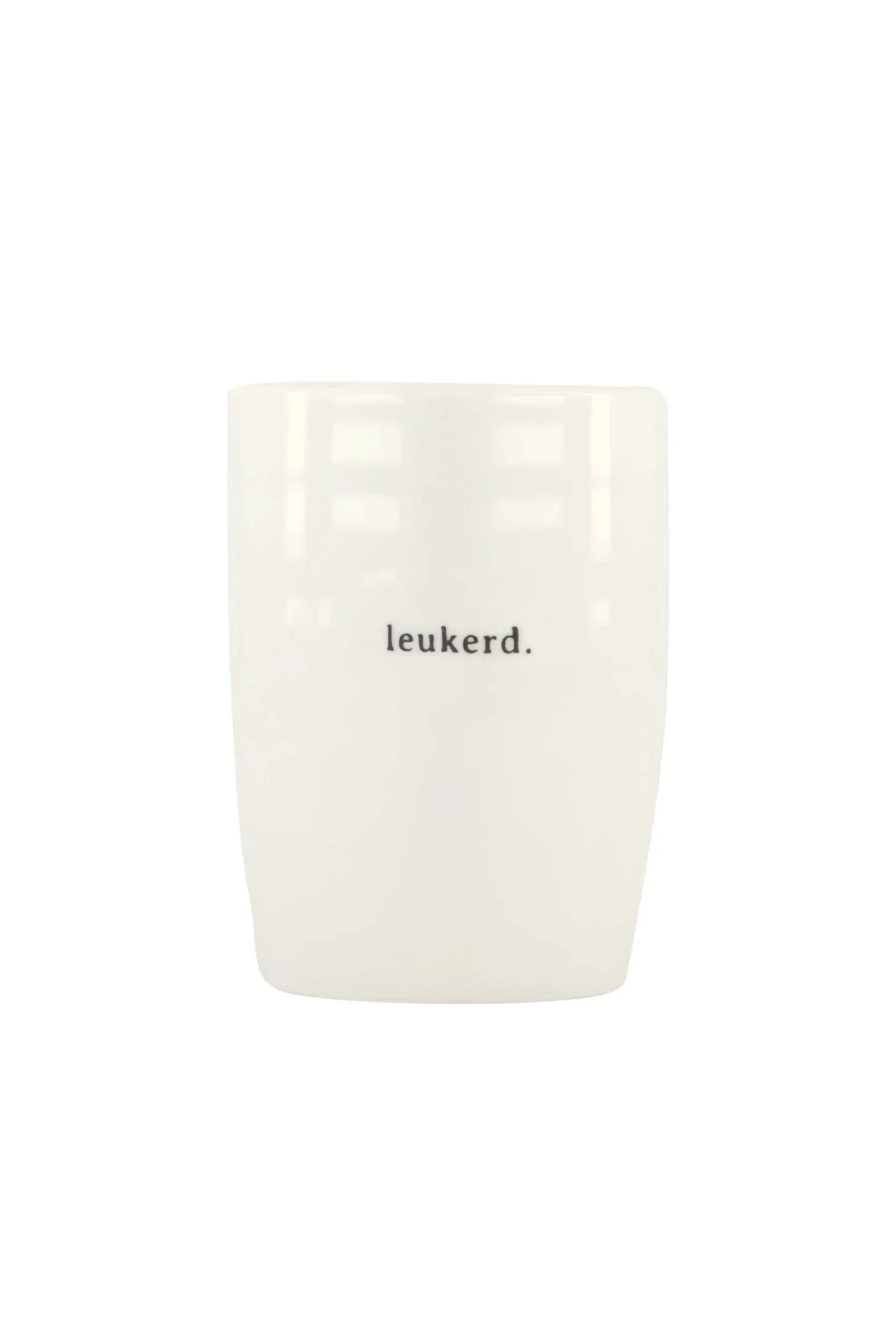 ZUSSS Servies*koffiemok leukerd wit