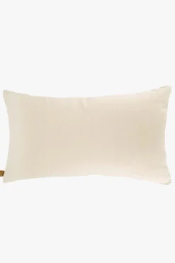 ZUSSS Kussens*kussen lijnenpatroon 60x40cm zand/leem/saliegroen