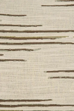 ZUSSS Kussens*kussen lijnenpatroon 60x40cm zand/leem/saliegroen