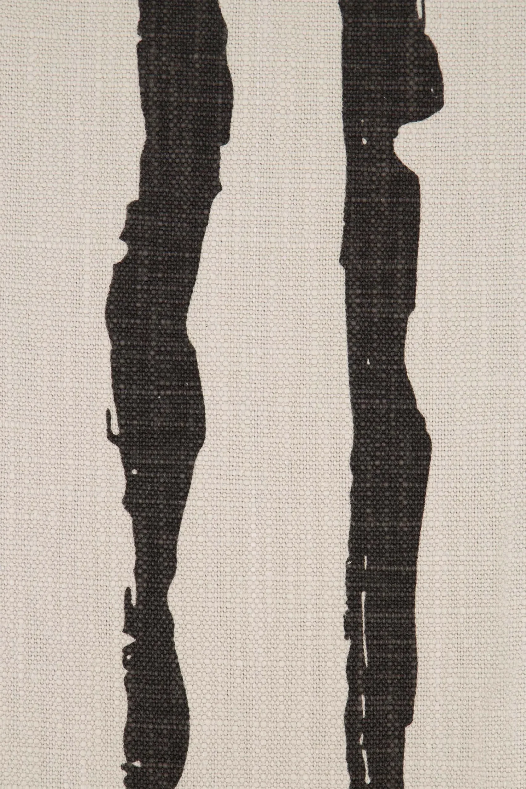 ZUSSS Kussens*kussen penseelstreken 45x45cm zand/antraciet