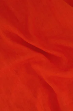 ZUSSS Broeken & Jeans*linnen broek koraalrood