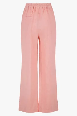 ZUSSS Broeken & Jeans*linnen broek roze