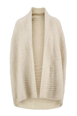 ZUSSS Vesten*mouwloos vest creme