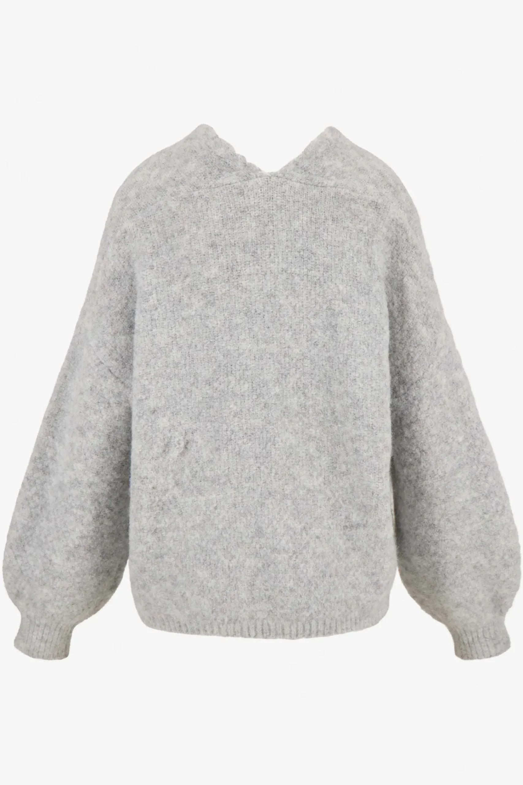 ZUSSS Vesten*openvallend vest lichtgrijs