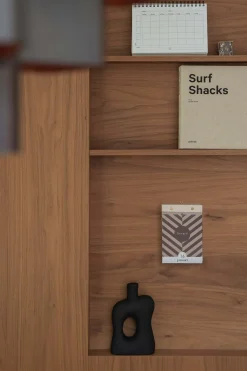 ZUSSS Kaarsen|Kaarsenhouders*polystone kandelaar ornament 22cm zwart