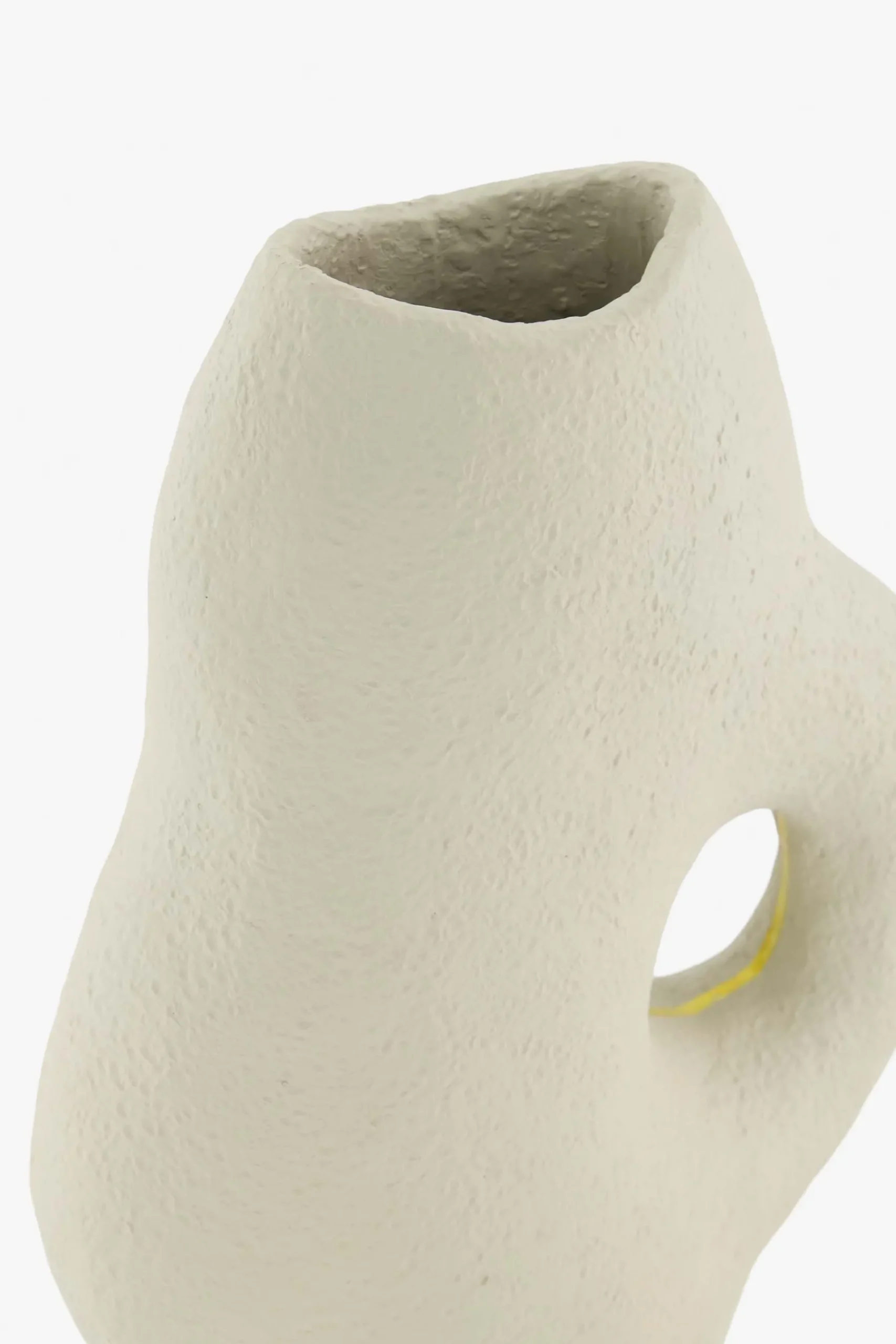 ZUSSS Vazen & Potten*polystone ornament vaas zand