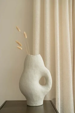 ZUSSS Vazen & Potten*polystone ornament vaas zand