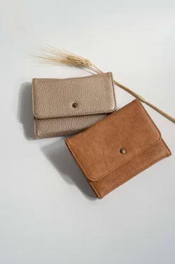 ZUSSS Portemonnees*portemonnee geniet goud