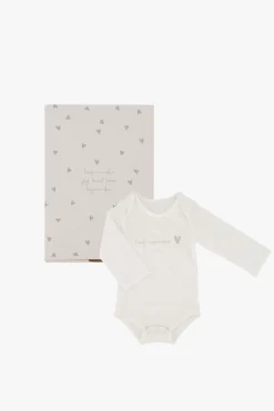 ZUSSS Baby*rompertje in gifbox lief wonder wit