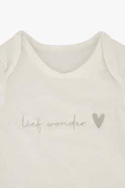 ZUSSS Baby*rompertje in gifbox lief wonder wit