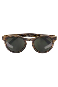 ZUSSS Zonnebrillen*ronde zonnebril gevlekt