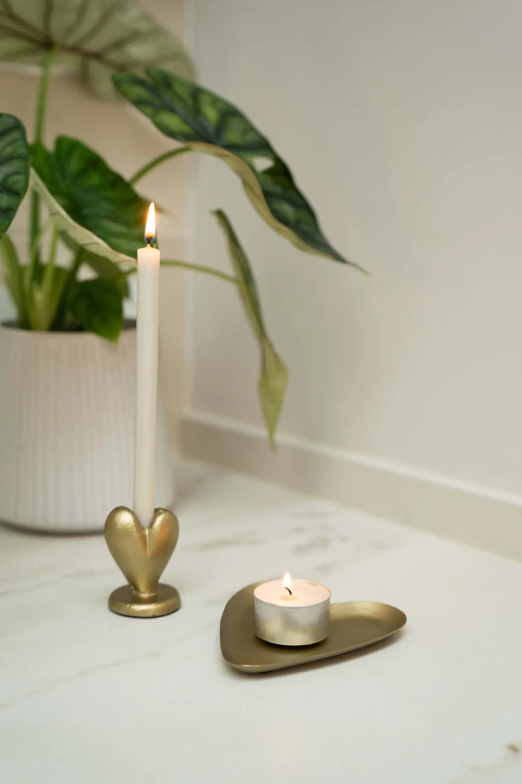 ZUSSS Overige Woonaccessoires*schaaltje hartje goud