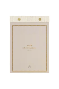 ZUSSS Planners*scheurkalender 2025 zand/goud