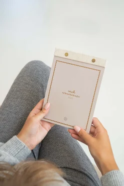 ZUSSS Planners*scheurkalender 2025 zand/goud