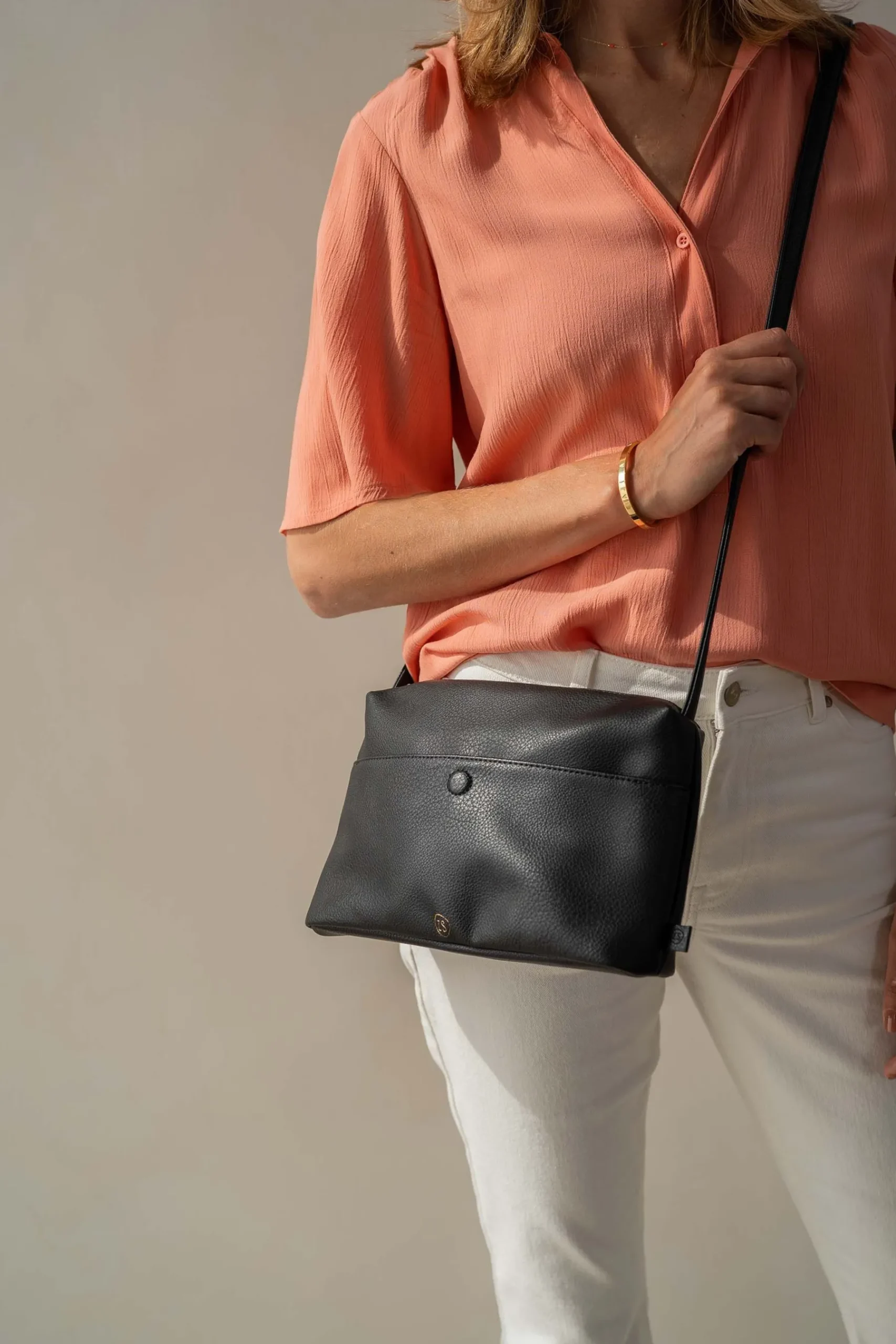 ZUSSS Schoudertassen & Handtassen*schoudertas zwart