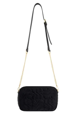 ZUSSS Schoudertassen & Handtassen*schoudertasje met stiksels zwart