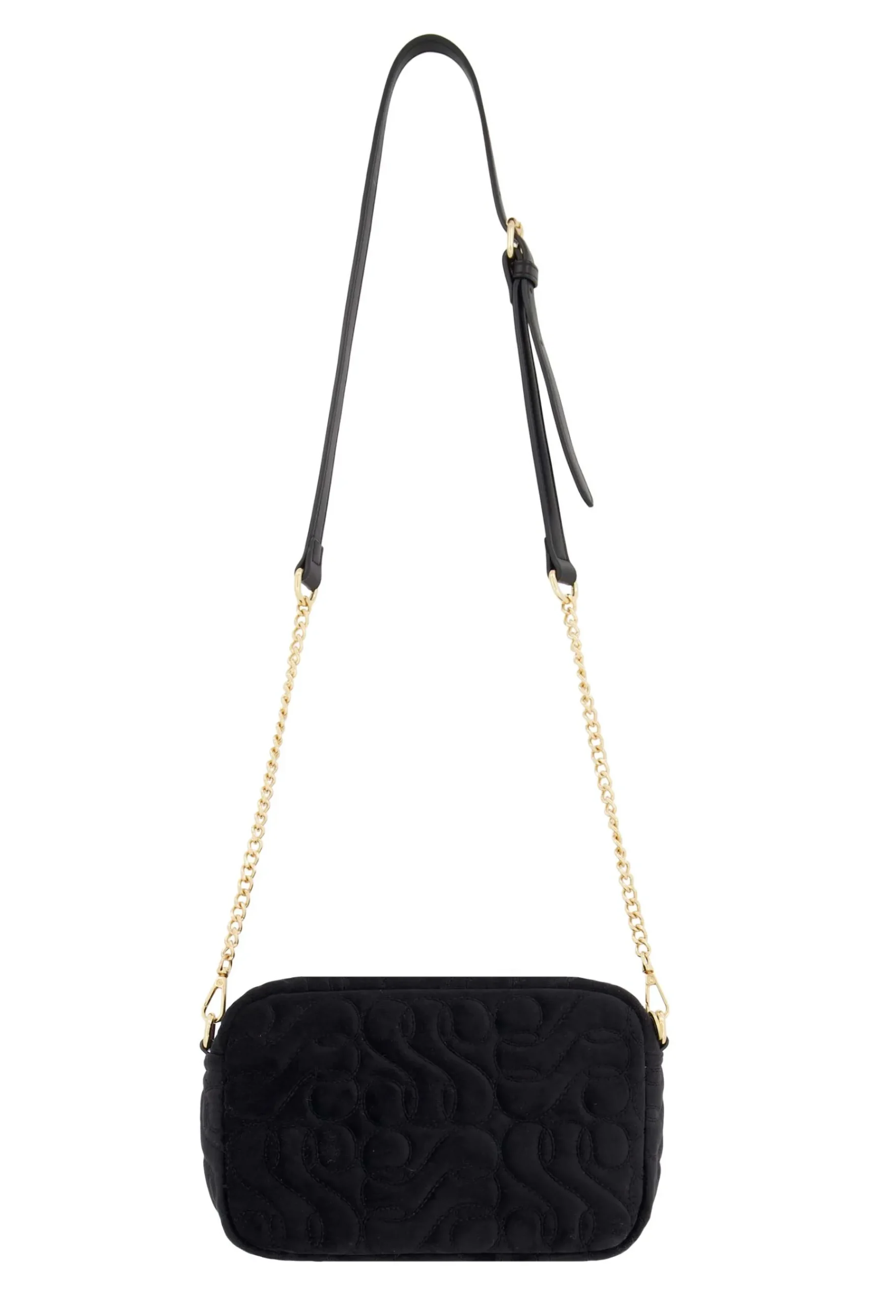 ZUSSS Schoudertassen & Handtassen*schoudertasje met stiksels zwart