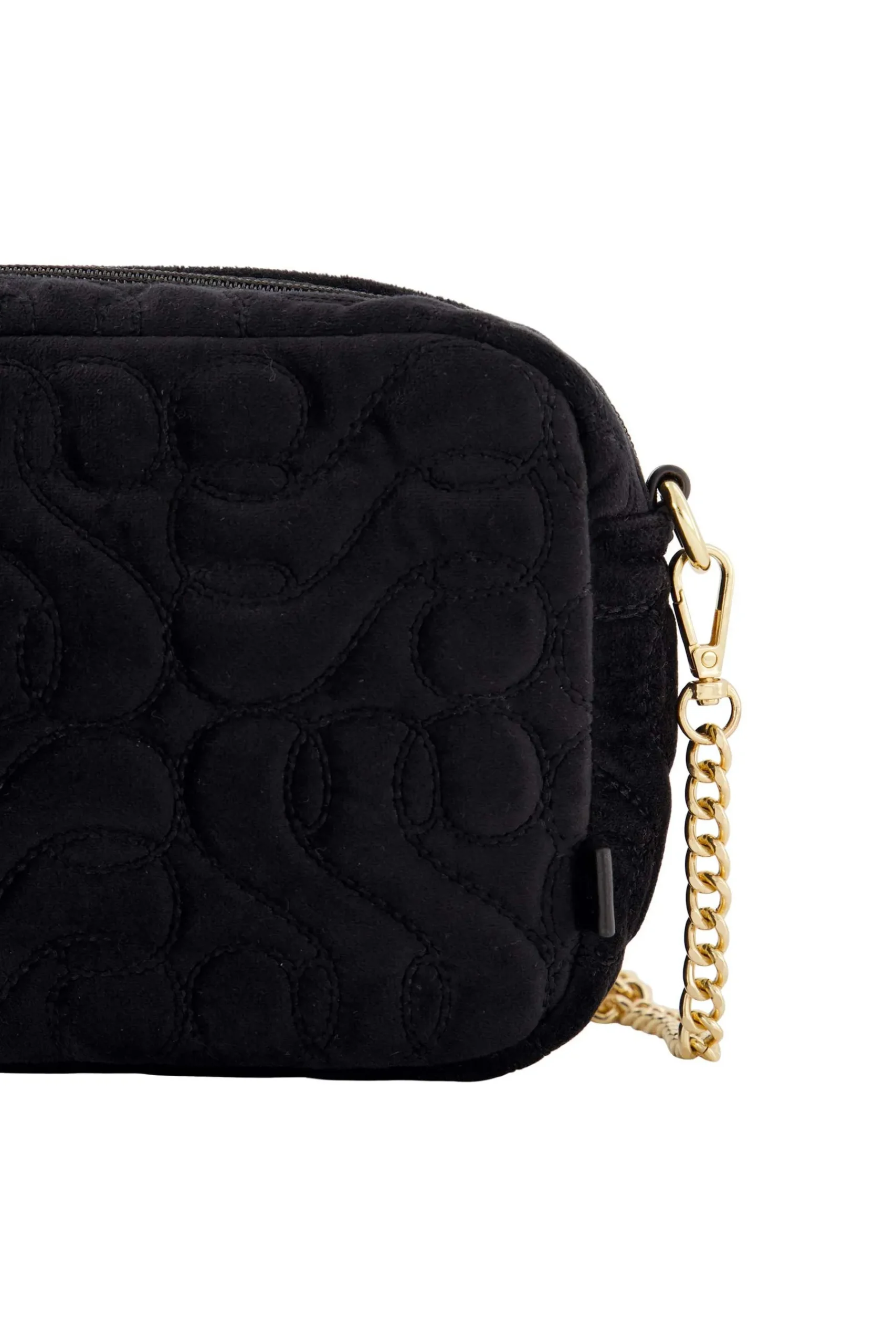 ZUSSS Schoudertassen & Handtassen*schoudertasje met stiksels zwart