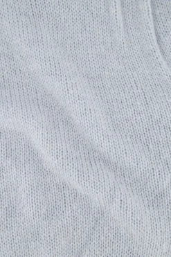 ZUSSS Truien*spencer met plooidetail zachtblauw