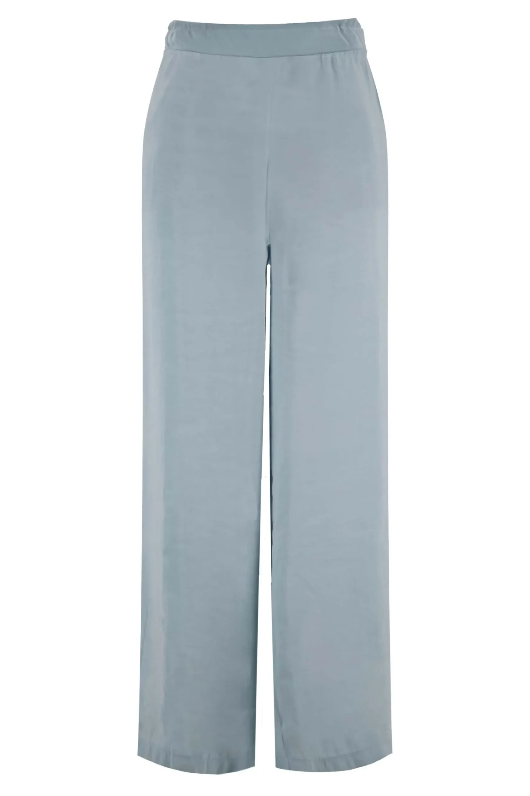 ZUSSS Broeken & Jeans*tencel broek grijsblauw