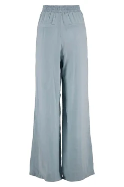 ZUSSS Broeken & Jeans*tencel broek grijsblauw