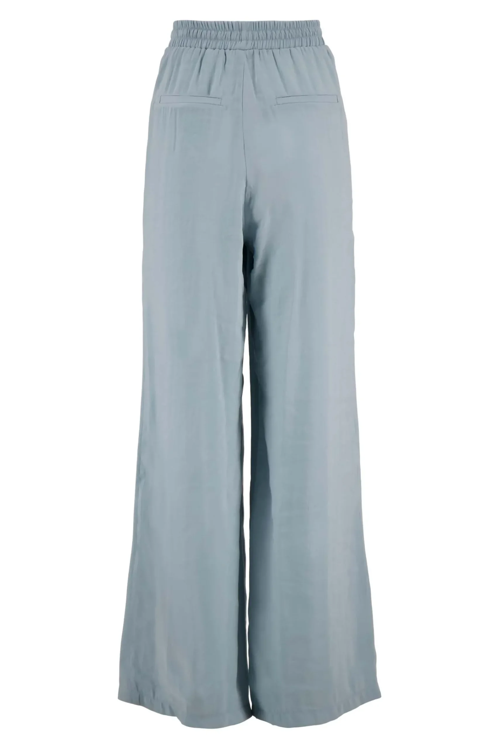 ZUSSS Broeken & Jeans*tencel broek grijsblauw