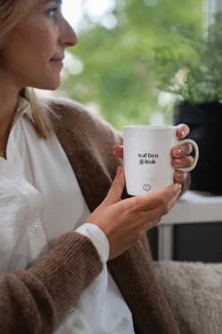 ZUSSS Servies*theemok wat ben jij leuk wit