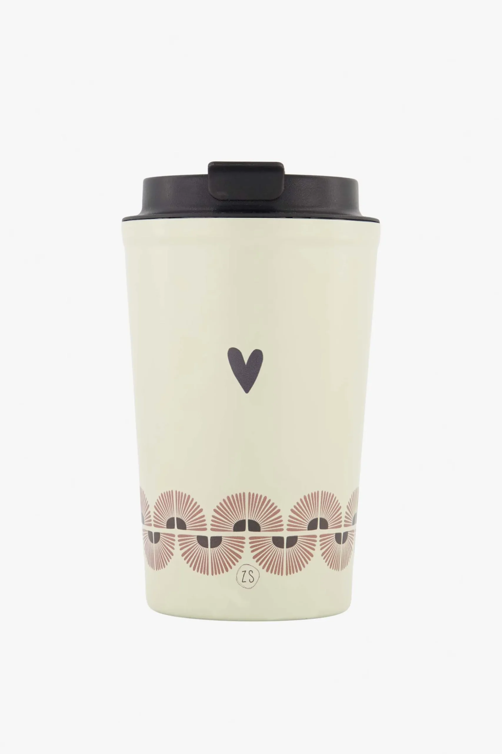 ZUSSS Keukenaccessoires*thermosbeker hartje zand