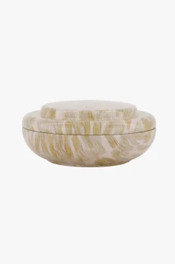 ZUSSS Geurkaarsen*tinnen geurkaars lotus trots op jou zand