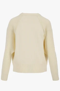 ZUSSS Truien*trui met batwing mouw creme