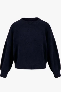 ZUSSS Truien*trui met hartje detail donkerblauw