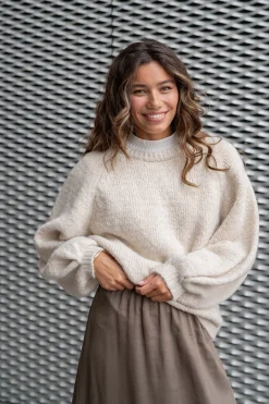 ZUSSS Truien*trui met lurex creme