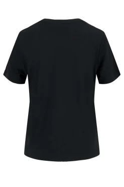 ZUSSS Tops*t-shirt met ronde hals zwart