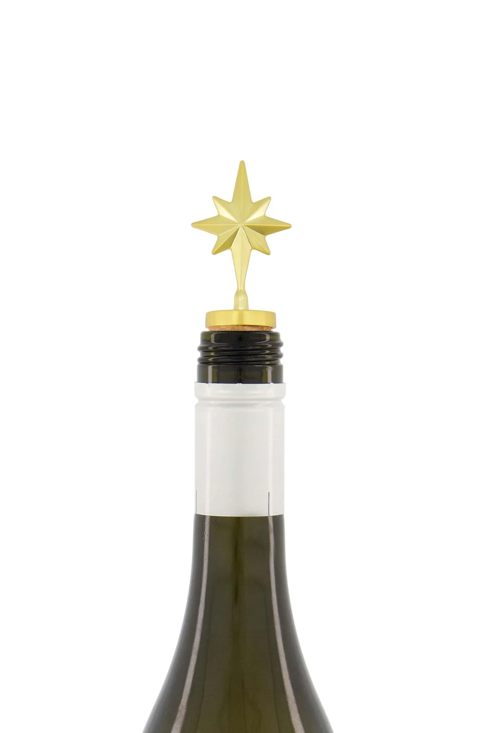 ZUSSS Keukenaccessoires*wijnstopper ster goud